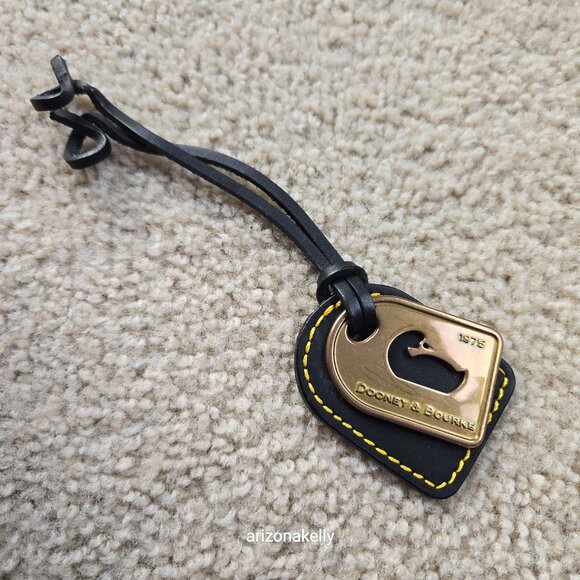 UNUSED Dooney & Bourke Plaid Leather Tote Bag Shopper With Dustbag - Picture 6 of 16